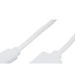 Dual Cabo Usb X Iphone Branco  2Mt