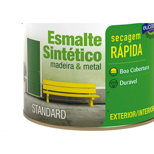 Eucatex Esmalte Sintetico Eucalar 3,6Lt Marrom