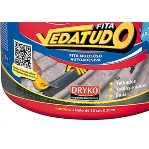 Dryko Fita Adesiva Multuso  Cz.10Cmx10M