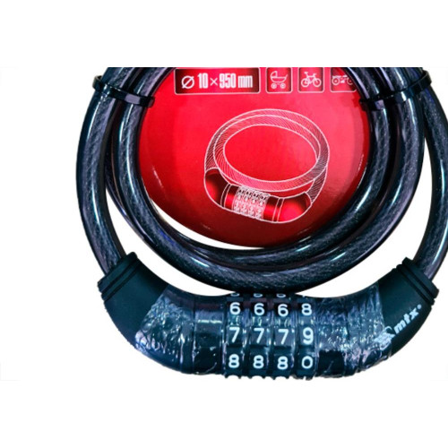 Mundo Das Ferramentas Cadeado P/Moto Segr 10Mmx 95Cm Mtx