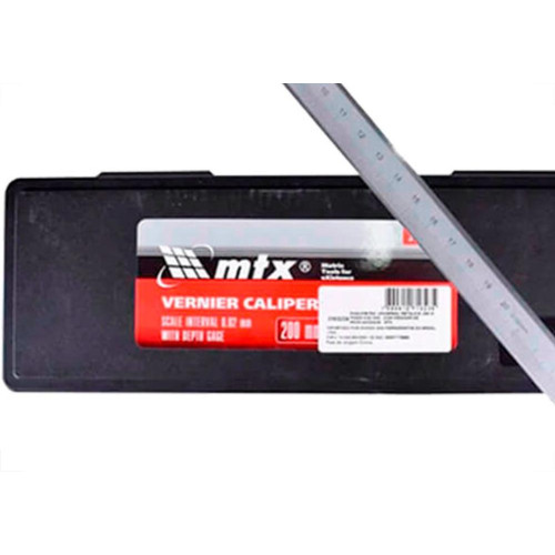 Mundo Das Ferramentas Paquimetro Mtx Aco Carbono 150Mm