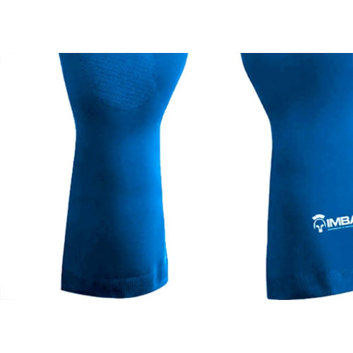 Imbat Luva Latex  Forrada Azul 08 - Kit C/12 Pr