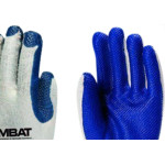 Imbat Luva Malha  Emborr.Azul 10