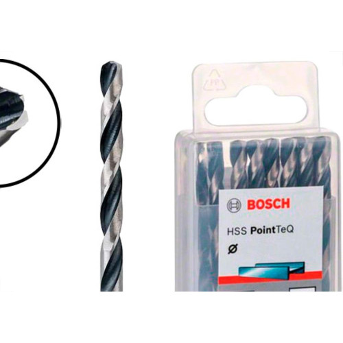 Bosch Broca Aco Rapido  P.Teq F 9/64 - Kit C/10 Pc