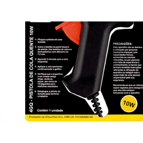Eda Pistola P/Silicone  10W Biv-4Gq