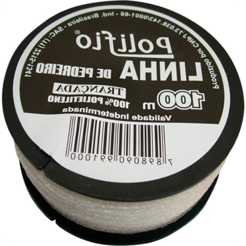 Unifio Linha P/Ped.Polifio Trancada C/100M - Kit C/12 Pc