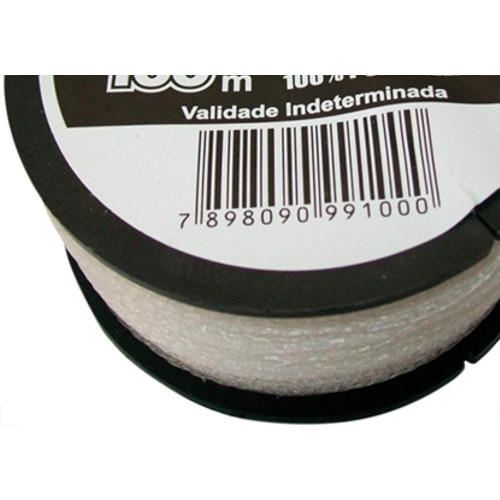 Unifio Linha P/Ped.Polifio Trancada C/100M - Kit C/12 Pc