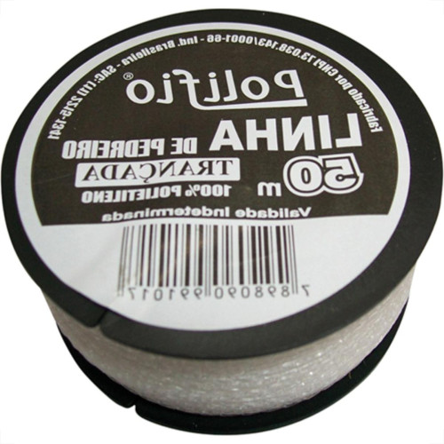Unifio Linha P/Ped.Polifio Trancada C/ 50M - Kit C/12 Pc