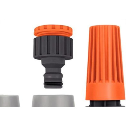 Tramontina/Agricola Cj. Esguicho+Engates Rapido 4 Pcs