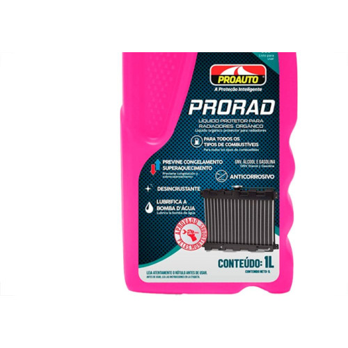 Proauto Aditivo P/Radiador Prorad 1Lt