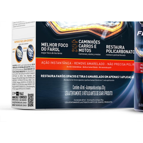 Proauto Limpa Farol  V.Perfeita 60Ml