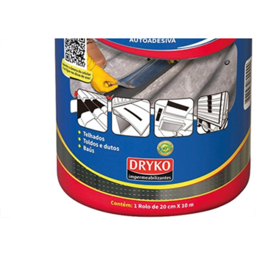 Dryko Fita Adesiva Multuso  20Cmx10M