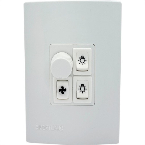 Qualitronix Controle Vent/Lamp 2 Lampada-Qv372