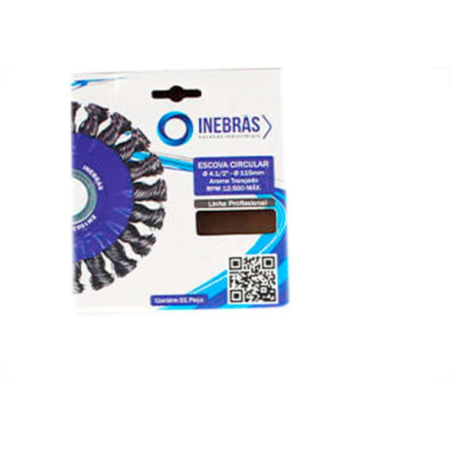 Inebras Escova Circ.Ineb.Tr.115X13 Inx-6619