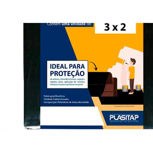 Plasitap Lona Plast  Facil Pr 3X2Mt