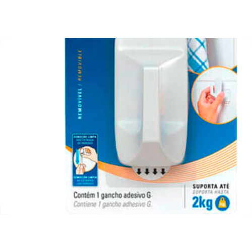 Tek Gancho Topazio Branco.G