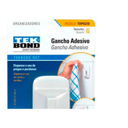 Tek Gancho Topazio Branco.G