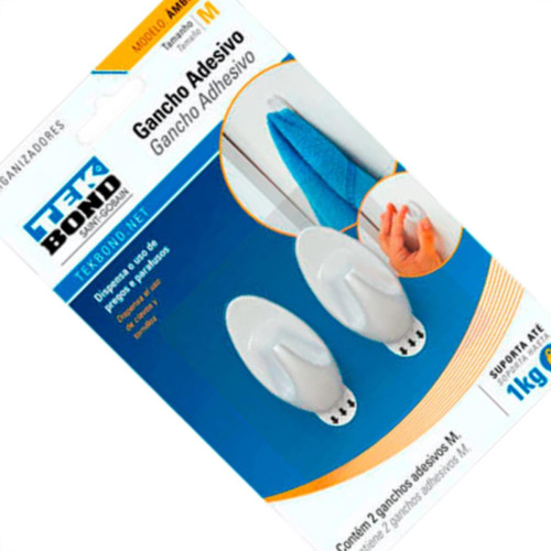 Tek Gancho Ambar Branco,M C/02