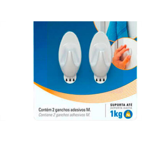 Tek Gancho Ambar Branco,M C/02