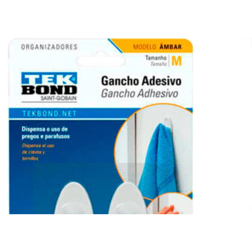 Tek Gancho Ambar Branco,M C/02