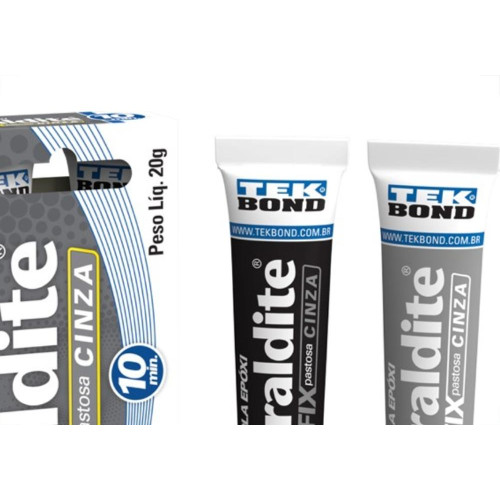 Tek Bond Araldite Fix Cinza 20Gr