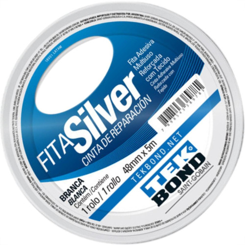 Tek Fita Adesiva Silver  48Mmx 5M-Brca