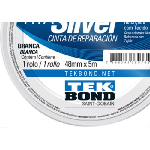 Tek Fita Adesiva Silver  48Mmx 5M-Brca