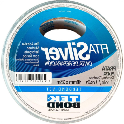 Tek Fita Adesiva Silver  48Mmx25M-Prata