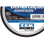 Tek Fita Demarcao Solo  48Mmx15M-Preta