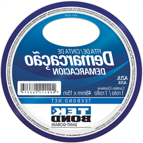 Tek Fita Demarcao Solo  48Mmx15M-Azul