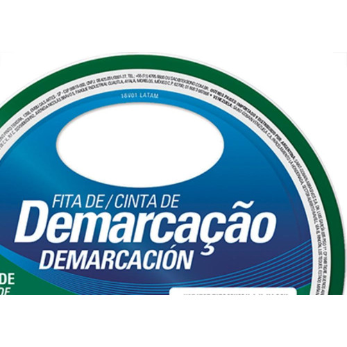 Tek Fita Demarcao Solo  48Mmx15M-Verde