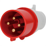 Jng Plug  3P+T 16A Verm Mgi-014 6H