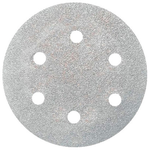 Disflex Disco Lixa Pluma Branco 6X 80 6Furo - Kit C/10 Pc