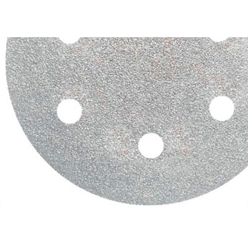 Disflex Disco Lixa Pluma Branco 6X 80 6Furo - Kit C/10 Pc