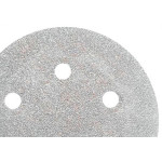 Disflex Disco Lixa Pluma Branco 6X 80 6Furo - Kit C/10 Pc