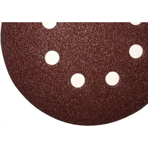 Disflex Disco Lixa Pluma Ferro 5 X180 8Furo - Kit C/10 Pc