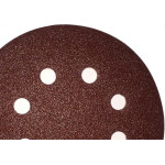 Disflex Disco Lixa Pluma Ferro 5 X150 8Furo - Kit C/10 Pc