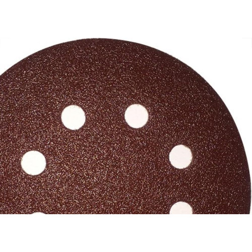 Disflex Disco Lixa Pluma Ferro 5 X150 8Furo - Kit C/10 Pc
