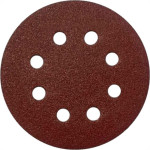 Disflex Disco Lixa Pluma Ferro 5 X120 8Furo - Kit C/10 Pc
