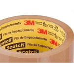 3M Fita Adesiva P/Embalagem Marrom  48 X 50 - Kit C/4 Rl