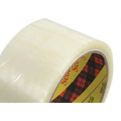3M Fita Adesiva P/Embalagem Transp.  48 X 50 - Kit C/4 Rl