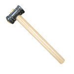 Martelo De Borracha Mil Kits Preto 40Mm M13
