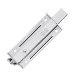 Fecho Chato Para Cadeado Zincado 460 - 4'' - Kit C/12 Pecas