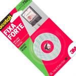Fita Dupla Face 3M Fixa Forte Espuma 12Mm X 1,5M - 750G