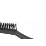Escova De Aco Manual Roma Plastico Com Cabo 3 Fileiras - Kit C/12 Pecas