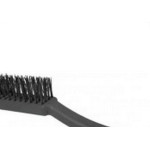 Escova De Aco Manual Roma Plastico Com Cabo 4 Fileiras - Kit C/12 Pecas