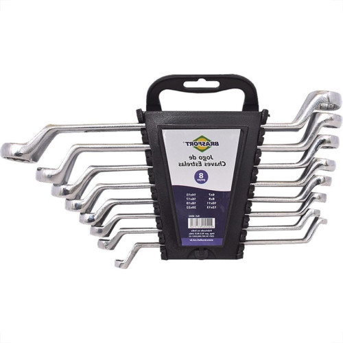 Chave Estrela Jogo Brasfort 6 A 22Mm Com 8 Pecas - 6042