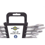 Chave Fixa Jogo Brasfort 6 A 22 Com 8 Pecas - 6039