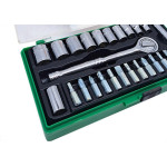 Kit Waft Jogo Soquete 1/4'' Com Catraca Com 25 Pecas 6044