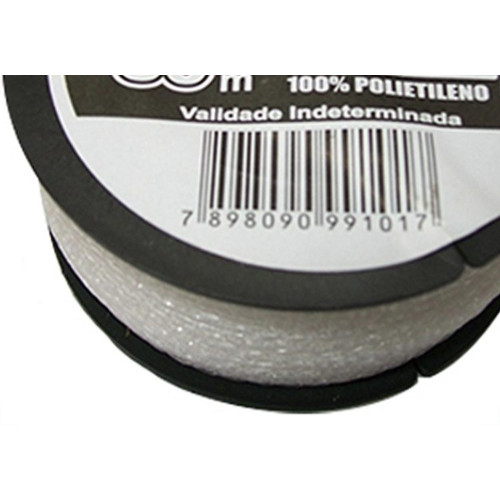 Linha Para Pedreiro Trancada Polifio 50M - Kit C/12 Pecas
